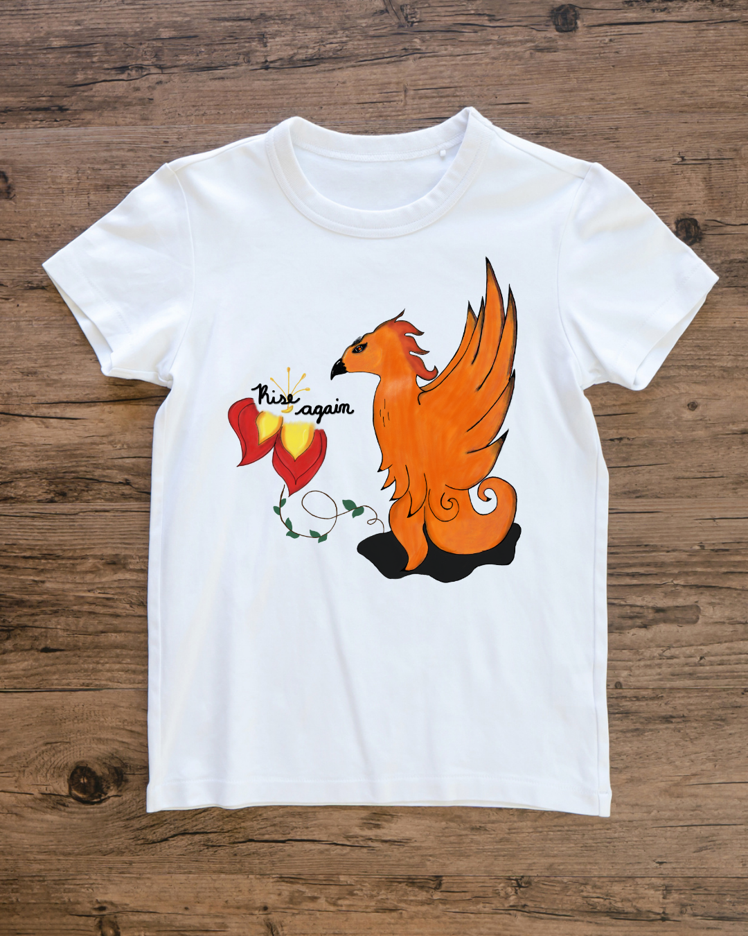 Phoenix Rise Again Shirt Design